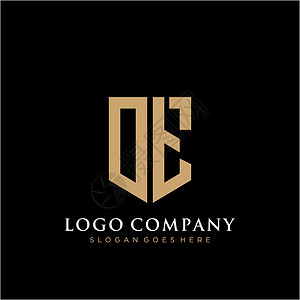 ot公司OT 字母标志图标设计模板元素创造力黑色品牌推广卡片标签身份时赛字体插图设计图片