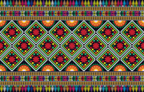 摩洛哥图案背景或壁纸的几何族裔图案设计无缝魅力粉色红色菱形花纹墙纸四叶形钻石金子风格设计图片
