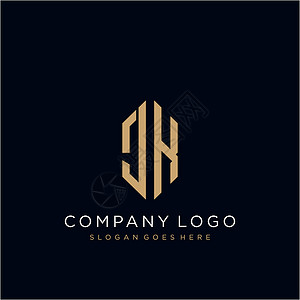 jkJK 字母标识图标设计模板元素艺术字体营销品牌黑色卡片创造力标签商业身份设计图片