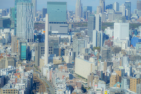 惠比寿台日本办公街高清图片