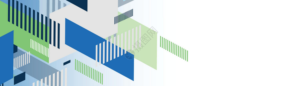 青色几何形状不同几何形状的多彩多色全景抽象背景  矢量 Y杂志目录海报正方形小册子推广身份马赛克品牌传单插画