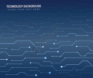 抽象的未来电路板插图 高计算机技术深蓝色背景创造力芯片电子工程网络商业电气数据电子产品蓝色背景图片
