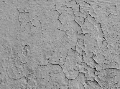 灰色墙体风光和剥皮的灰色墙壁背景裂缝特征承包商白色艺术建筑风化石头墙体水平背景
