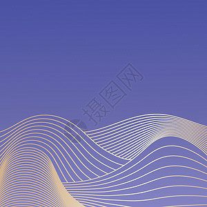 紫罗兰夜空背景 山上夜空的概念背景图片