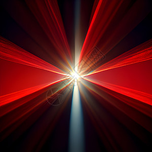 红色红光镜头在黑色背景上的照明弹火花相机星系磁盘光束耀斑娱乐太阳射线电影背景图片