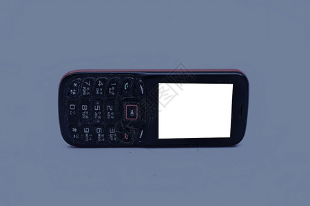 诺基亚近距离拍摄的旧式键盘手机被隔离电子产品上网电话网络电讯电脑计算机玩家电子邮件标识背景