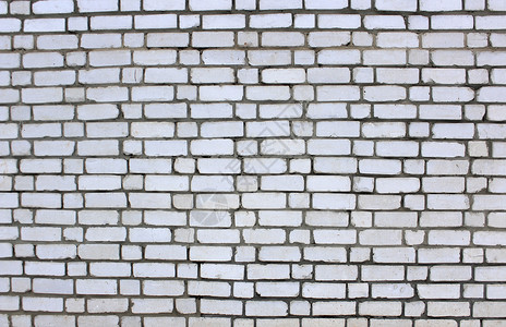 旧砖墙白颜色背景图片
