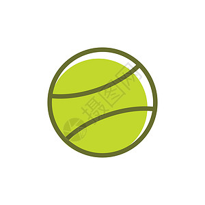 网球标志矢量联盟锦标赛标识团队插图圆圈火焰活动比赛横幅背景图片