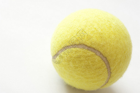 白色的黄网球背景图片
