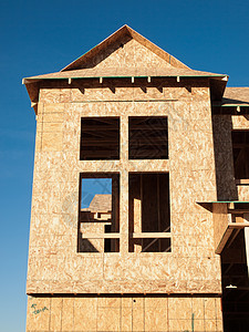 建筑工地房地产住宅木头建筑学居住房子单元背景图片