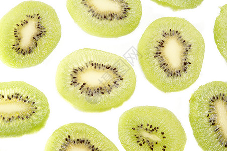 切片的 kiwifruit 模式背景图片