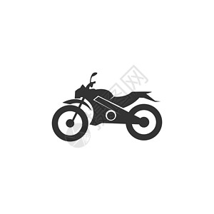越野图标摩托车图标标识设计车辆插图车轮越野自行车摩托菜刀发动机运输插画