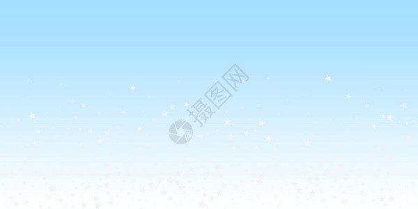 圣诞降雪背景 精细的飞雪薄片和恒星 节日冬季银雪花覆盖模板 矢量插图宝石传统辉光新年雪片暴风雪魔法星星风俗背景图片