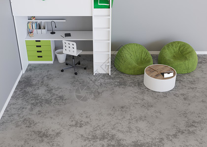 地毯免费素材模拟地毯 现代风格的儿童房内饰 顶视图 免费复制地板上的空间 用于您的地毯或垫子设计 现代模板 3D 渲染小地毯家具公寓主义者3背景