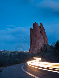 诸神的乐园生活编队地形花园公路极端众神沥青旅游风景高清图片