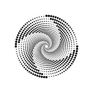 白色旋涡大量虚圆螺旋旋旋涡旋流设计艺术作品墙纸创造力圆形螺旋网络标识流行音乐径向黑色边界插画