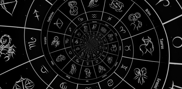 狮子座星座占星学和炼金术标志背景图示财富星星八字天文学插图科学精神日历宇宙星系背景