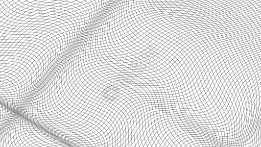 网状长河线图案 网形平方矩阵 伸缩密度纹理设计图片