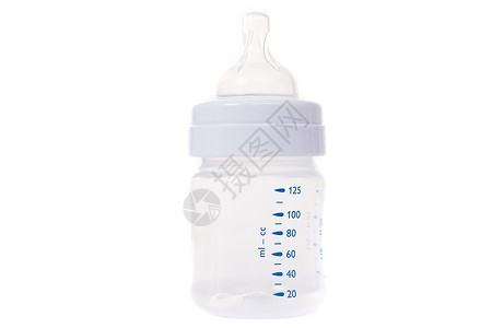 用于喂母乳或婴儿配方奶粉的婴儿婴儿塑料瓶高清图片