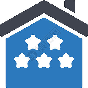 白蛋白蓝色营销房子标识背景建筑排行金融优胜者服务背景图片