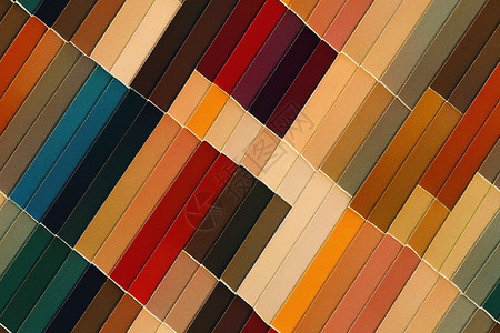色板孟菲斯模式的集合-无缝 复古时尚背景图片
