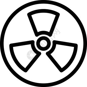 核警报冒险黑色活力辐射危险插图原子化学品放射性背景图片