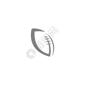 橄榄球图标设计活动艺术游戏标识插图帖子俱乐部闲暇徽章比赛背景图片