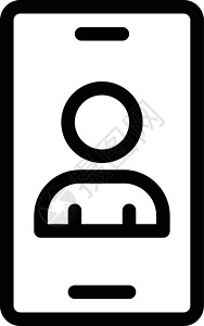 用户成员男人商业黑色按钮网络互联网社会电话插图背景图片