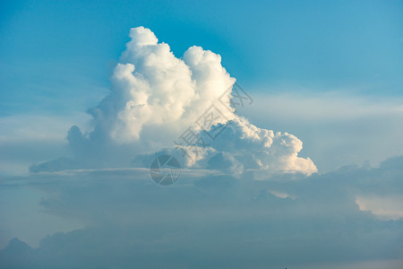 天空高空白青云背景