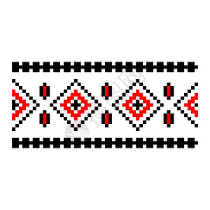 南欧族裔传统乌克兰族裔无缝丝型斯拉夫装饰品 单位 千瓦包装墙纸打印艺术纺织品刺绣装饰品文化图案民间插画