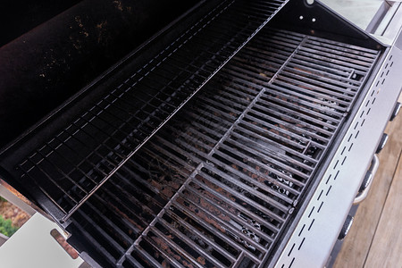 燃气烤架户外烹饪夏天高清图片