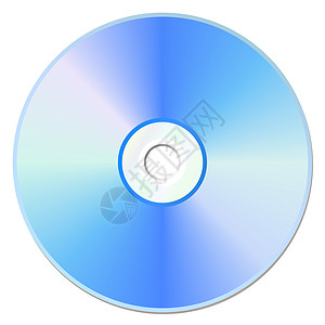 蓝色 CD电脑影碟机高清图片