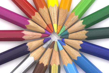 彩色笔教育宏观中心爱好幼儿园圆圈蜡笔草图家庭作业艺术家背景图片