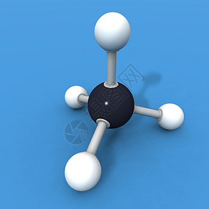 蓝色中地球甲烷分子链接实验粒子制药物理微生物学化学化学品蓝色桌子背景