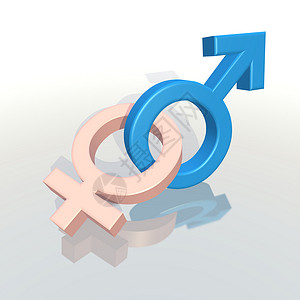 男性和女性符号科学异性原则女性化女士男人异类性别插图背景图片