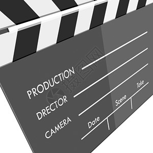 电影拍板演员屏幕视频制作人生产插图木板艺术工作室娱乐背景图片
