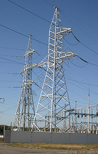 电力供应电台高清图片