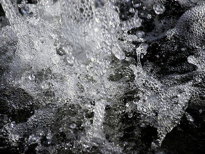 水的魔法流动飞溅液体海浪溪流波纹水坑背景图片