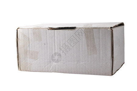 纸盒白色运输纸板包装货物送货船运回收邮件背景图片