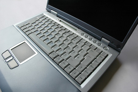 膝上型电脑笔记本键盘商业互联网工作背景图片