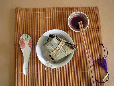 食粮大米酱油树叶服务勺子国际糯米食物筷子场合节日背景图片