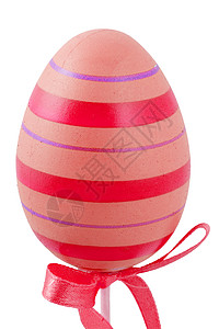 彩色复活鸡蛋庆祝传统节日季节性活动乐趣红色庆典假期黄色背景图片
