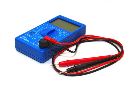 兆欧多米计仪表展示测量电子产品力量诊断工具电缆电压表测试背景