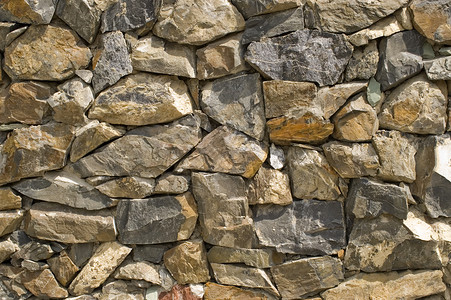 石墙植物石匠文化装饰条纹风格积木石方石头建筑背景图片
