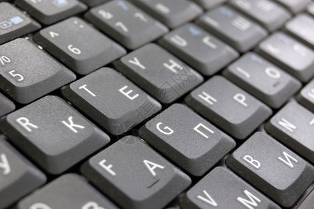 黑黑键盘互联网按钮笔记本字母工具黑色全球电脑技术宏观背景图片