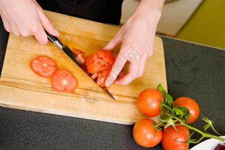 配点番茄晚餐划片高清图片