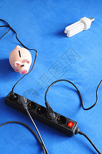 电源插件地毯电源线活力电子地面适配器出口延伸小猪插座背景图片