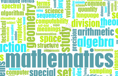 数学术语概念数字学校算法理论部门创造力统计代数高清图片