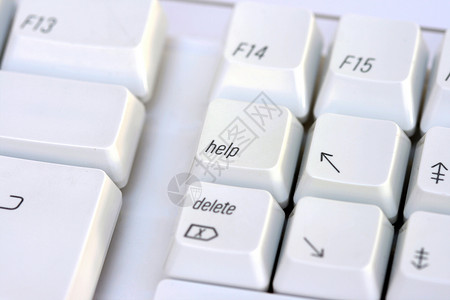 帮助按钮键盘钥匙商业电脑字母桌面纽扣技术白色互联网背景图片