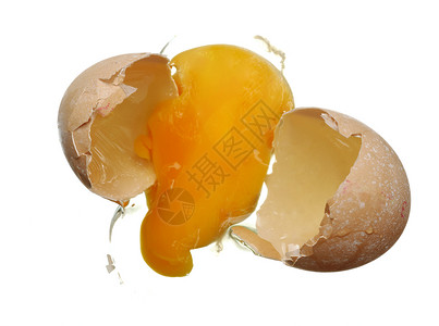 碎蛋食物休息雕刻宏观蛋白白色蛋黄盘子营养品黄色高清图片